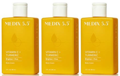 Medix 5.5 Vitamin C Cream Body Lotion 3oz front view