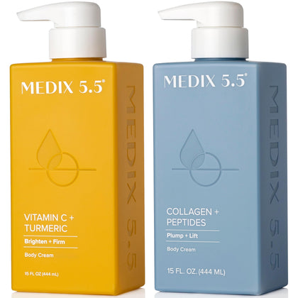 Medix 5.5 Vitamin C Lotion and Collagen Cream Set front view