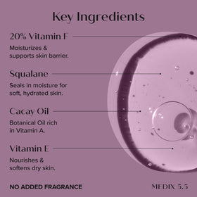Medix 5.5 Vitamin F support Serum application