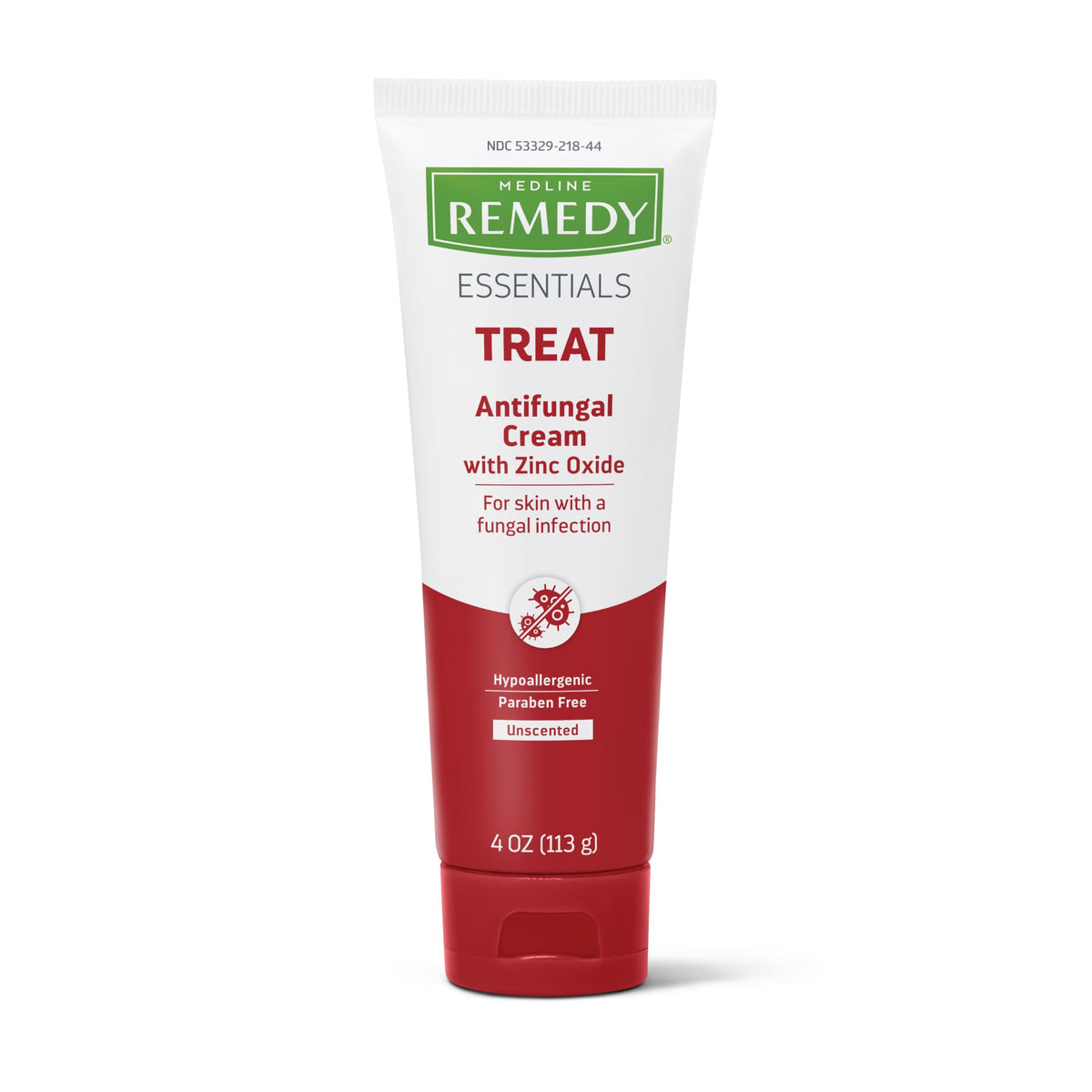 Medline Remedy Antifungal Cream 4 oz tube front view
