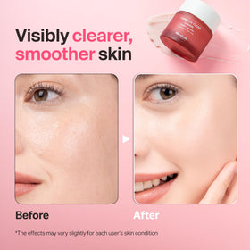 Meebak Camellia Clear Cream on a bathroom counter