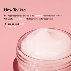 Meebak Camellia Clear Cream used in skincare routine