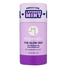 Megababe Glow Deo Lavender Mint front view