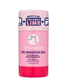Megababe Smoothie Deo Coconut Lime front view