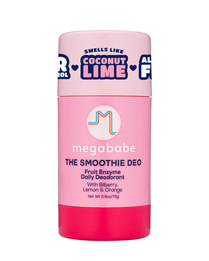 Megababe Smoothie Deo Coconut Lime front view