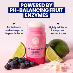Megababe Smoothie Deo Coconut Lime ingredients list