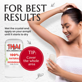 MegaRhino Thai Crystal Deodorant with natural ingredients