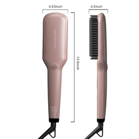MEGAWISE Hair Straightener Brush packaging view