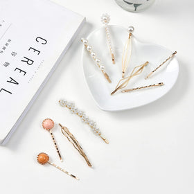 Mehayi hair clips showcasing different styles and textures