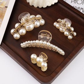 Mehayi pearl hair clips in a stylish gift box