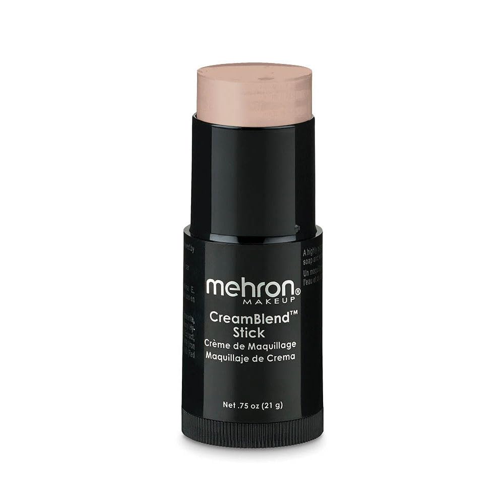 Mehron Makeup CreamBlend Stick Light Medium Olive front view