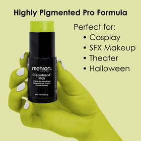 Mehron Makeup CreamBlend Stick OGRE GREEN product details
