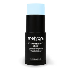 Mehron Makeup CreamBlend Stick Pastel Blue front view