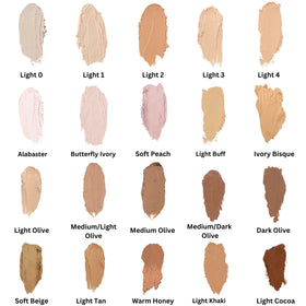 Mehron Makeup CreamBlend Stick showing creamy texture