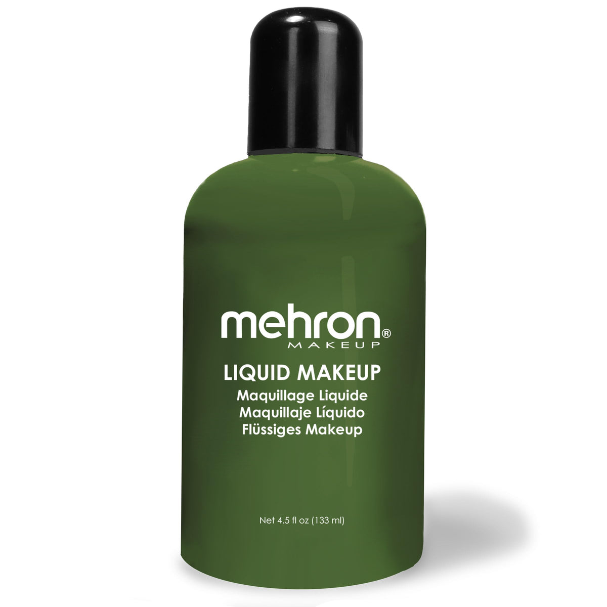 Mehron Makeup Liquid Makeup GREEN front view