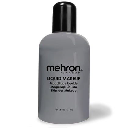 Mehron Makeup Liquid Makeup Monster Grey front view