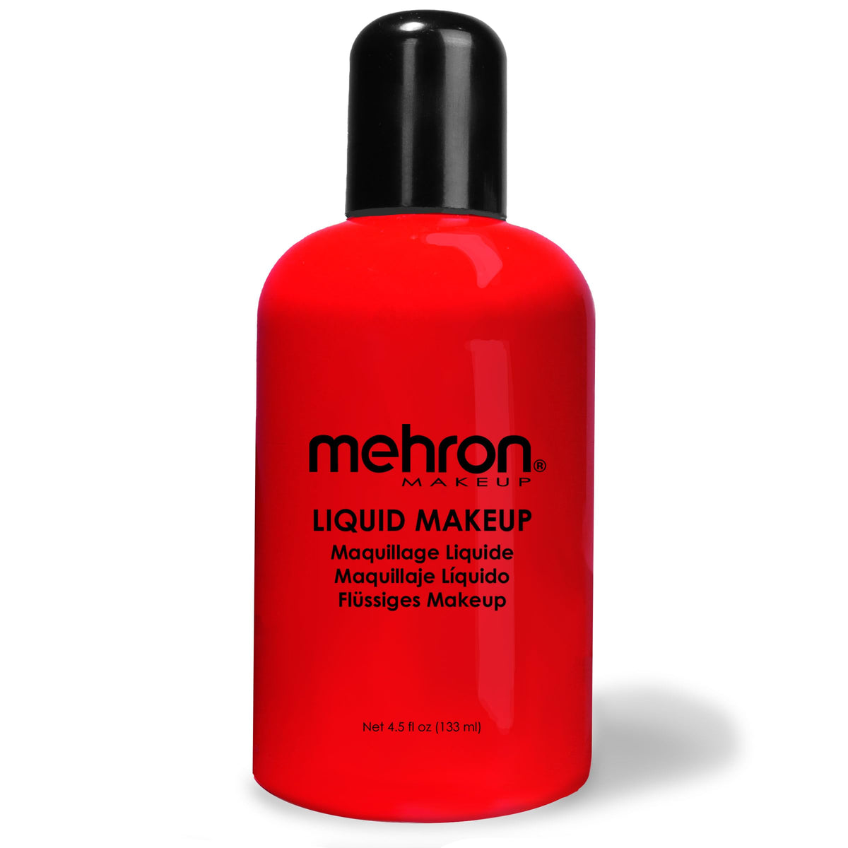 Mehron Makeup Liquid Makeup RED front view