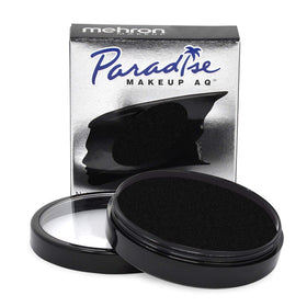 Mehron Makeup Paradise AQ BLACK front view