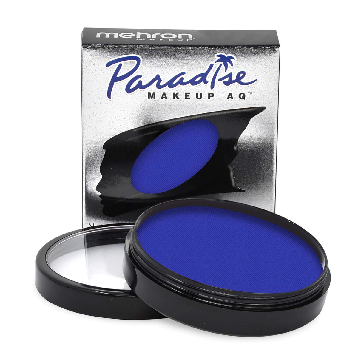 Mehron Makeup Paradise AQ Dark Blue Face & Body Paint front view