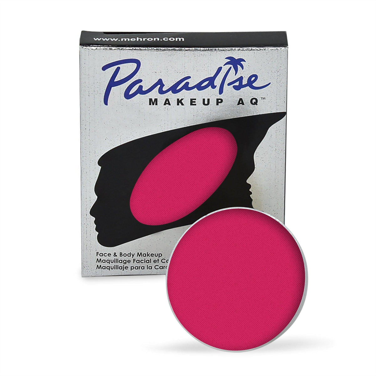 Mehron Makeup Paradise AQ Dark Pink face paint front view