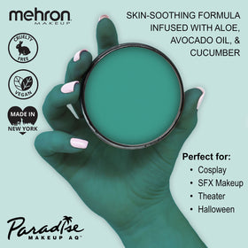 Mehron Makeup Paradise AQ Deep Sea body paint texture close-up