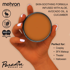 Mehron Makeup Paradise AQ FOXY paint swatch