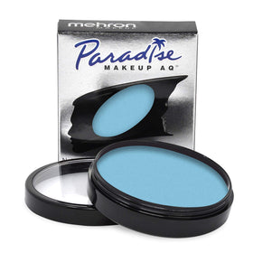Mehron Makeup Paradise AQ Light Blue Body Paint front view