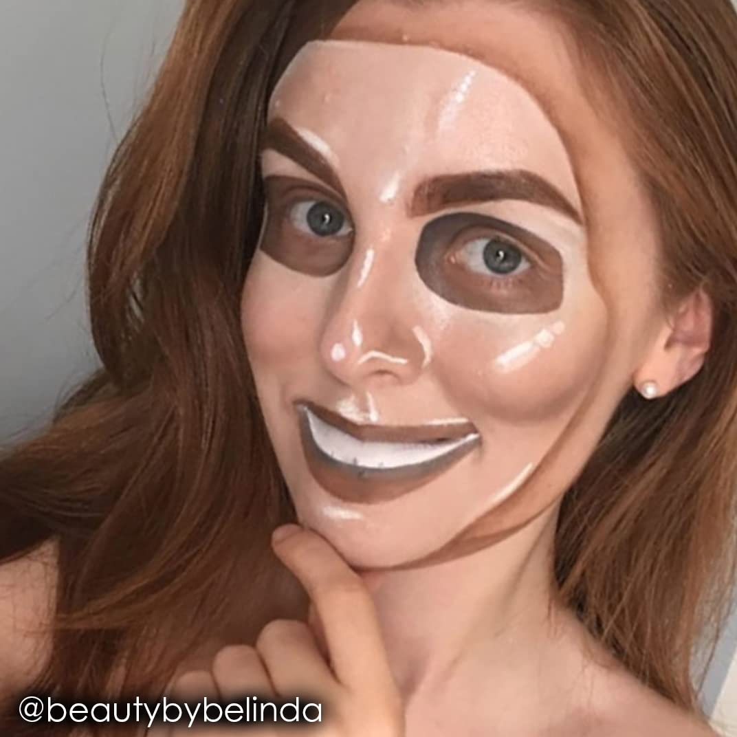 Mehron Makeup Paradise AQ Light Brown body paint texture on skin