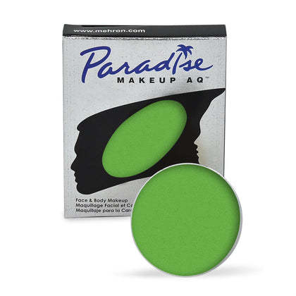 Mehron Makeup Paradise AQ Light Green face paint front view
