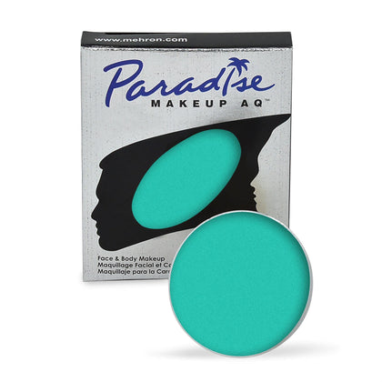 Mehron Makeup Paradise AQ Teal face and body paint front view