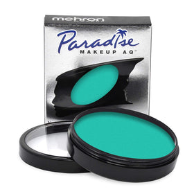 Mehron Makeup Paradise AQ Teal Face & Body Paint front view