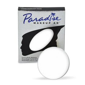 Mehron Makeup Paradise AQ WHITE face paint front view