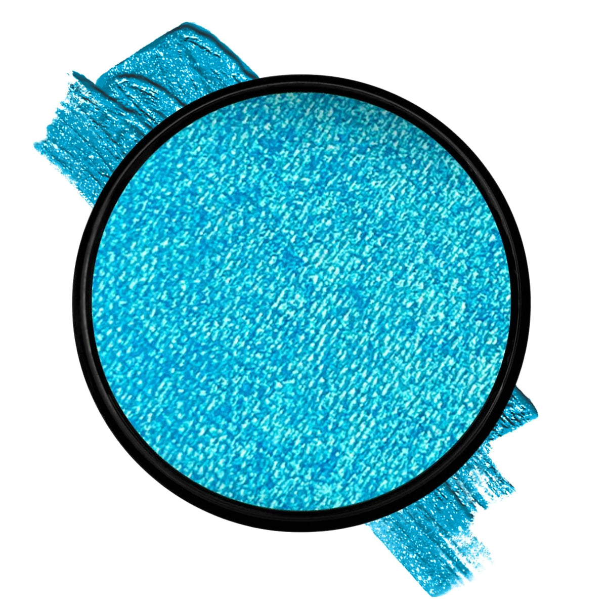 Mehron Makeup Paradise FX Metallic Light Blue Face Paint front view