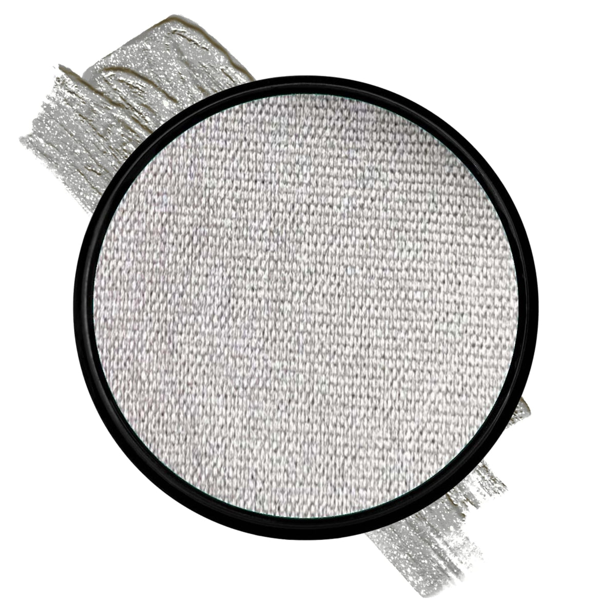 Mehron Makeup Paradise FX Metallic Silver Face Paint front view