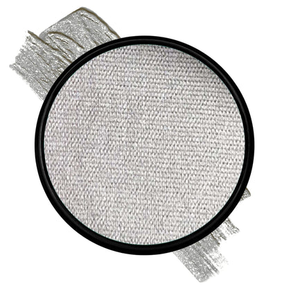 Mehron Makeup Paradise FX Metallic Silver Face Paint front view