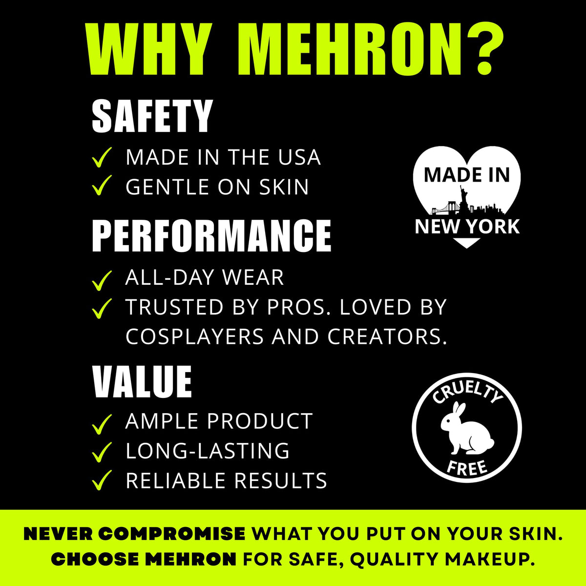 Mehron Makeup Spirit Gum Remover bottle side view