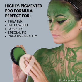 Mehron Makeup StarBlend Black for Halloween makeup