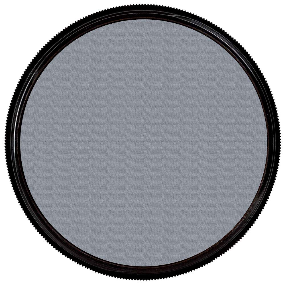 Mehron Makeup StarBlend Light Grey pressed powder swatch