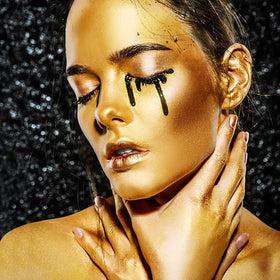 MEICOLY Gold Face Body Paint packaging details