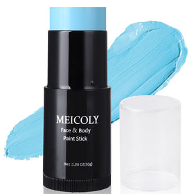 MEICOLY Light Blue Face Body Paint Stick front view