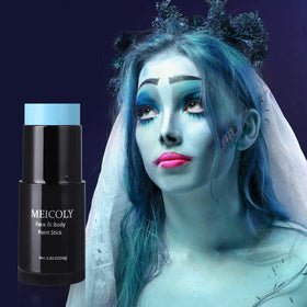MEICOLY Light Blue Face Body Paint Stick packaging
