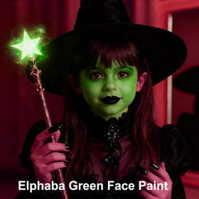 MEICOLY Light Green Face Body Paint for Halloween makeup