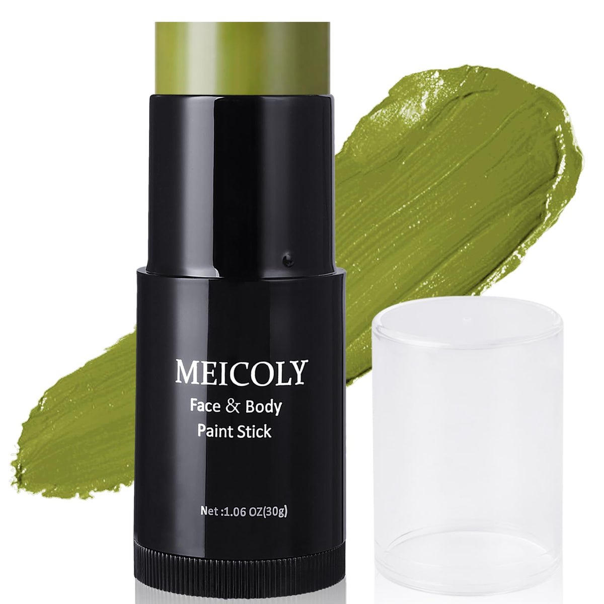 MEICOLY Light Green Face Body Paint Stick front view