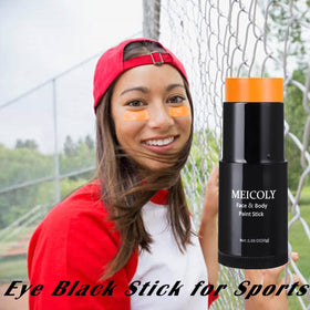 MEICOLY Orange Face Body Paint Stick packaging