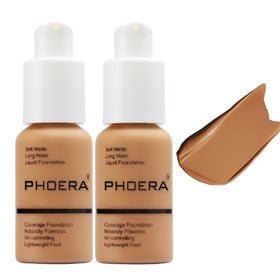 Meifen 2 Pack Foundation 106 - Warm Sun front view