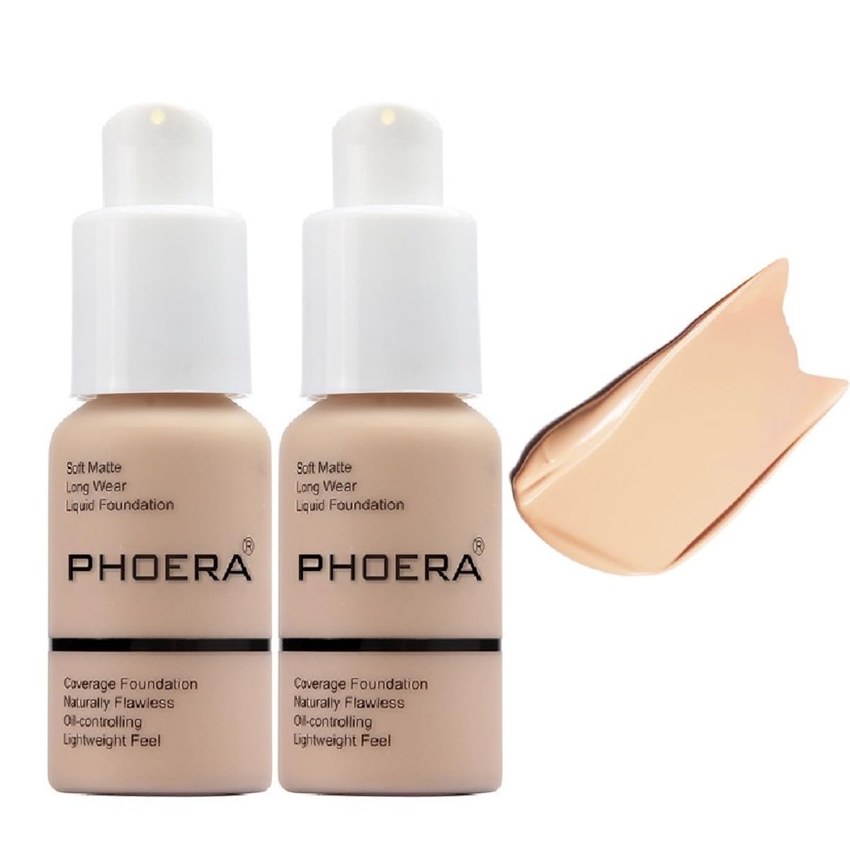 Meifen 2 Pack Foundation front view with packaging
