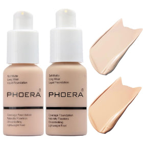 Meifen Foundation 2 Pack Porcelain and Nude front view