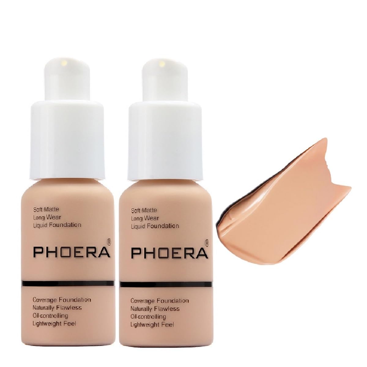 Meifen PHOERA Foundation 2 Pack front view with packaging