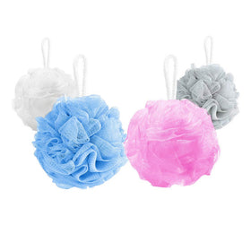 Meirrnyyu bath loofah sponge package showing 10 pieces