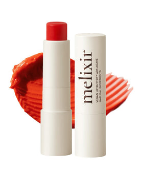 Melixir Vegan Lip Butter #08 Havana front view with packaging